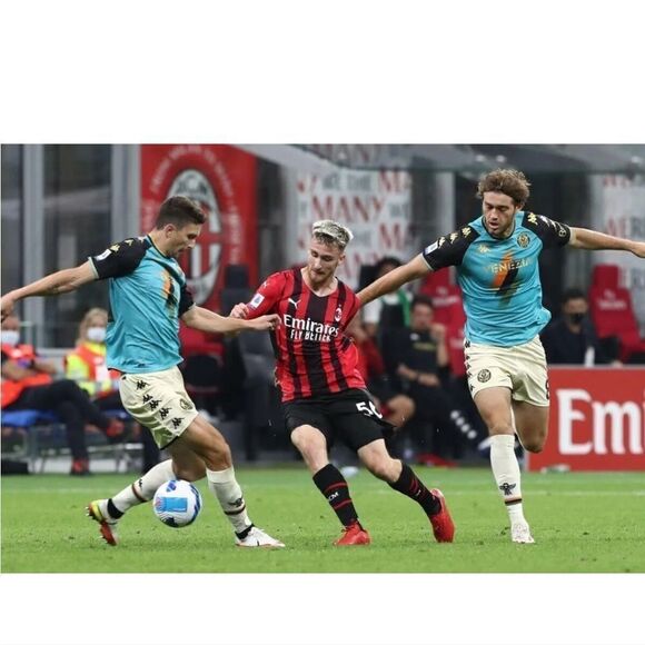 Rare Kappa official Venezia Fc 3rd Kit 21-22 Soccer Football Jersey Size M - Picture 10 of 10